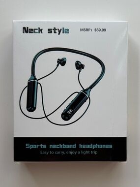 Sports Neckband Headphones - New in Box